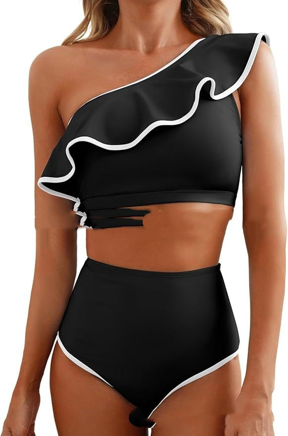 Solid-color Sexy Bikini Thong Swimsuit
