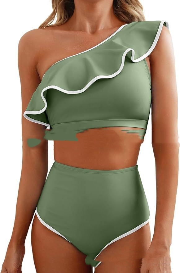 Solid-color Sexy Bikini Thong Swimsuit