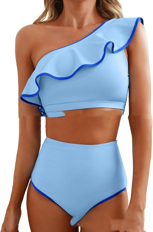 Solid-color Sexy Bikini Thong Swimsuit
