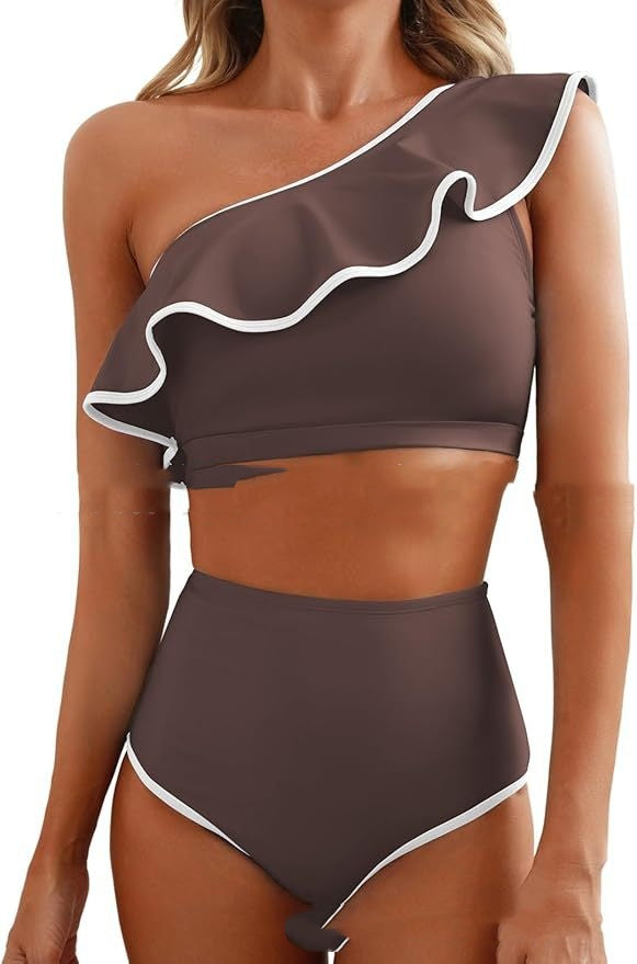 Solid-color Sexy Bikini Thong Swimsuit