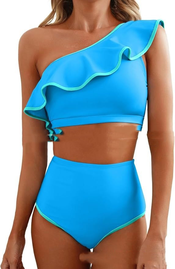 Solid-color Sexy Bikini Thong Swimsuit