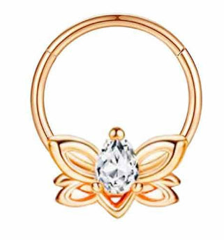 Circular Nasal Ring For Body Piercing Of Cartilage