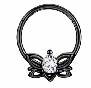 Circular Nasal Ring For Body Piercing Of Cartilage